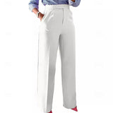 Winona | High-Waist Straight-Leg Trousers