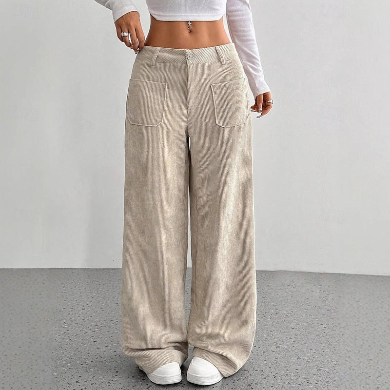 Isla | Wide-Leg High-Waist Pants