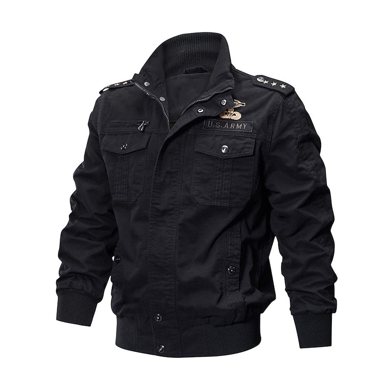Duncan | Military-Style Bomber Jacket