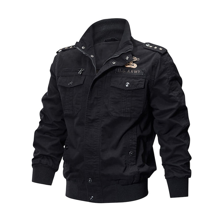 Duncan | Military-Style Bomber Jacket