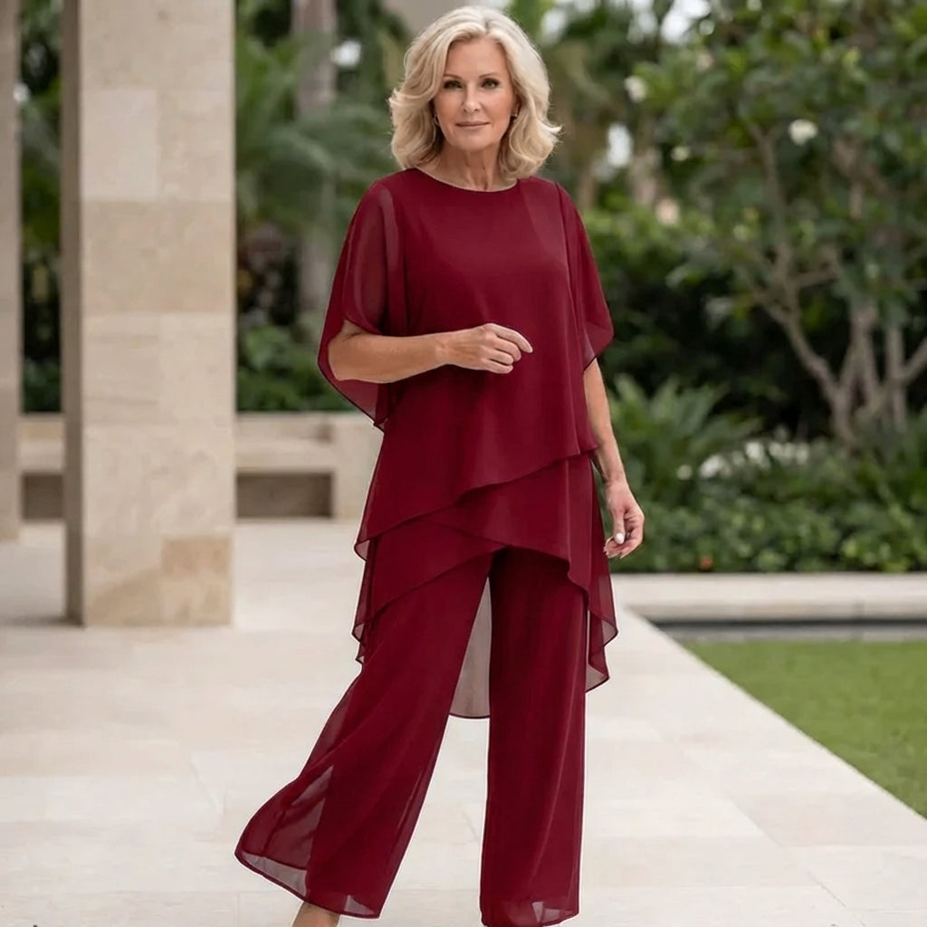 Valeria | Elegant Palazzo Pants Set