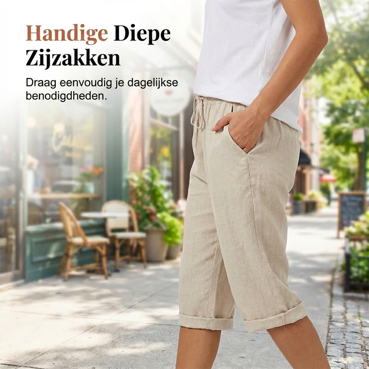 Corinne | Relaxed Drawstring Shorts
