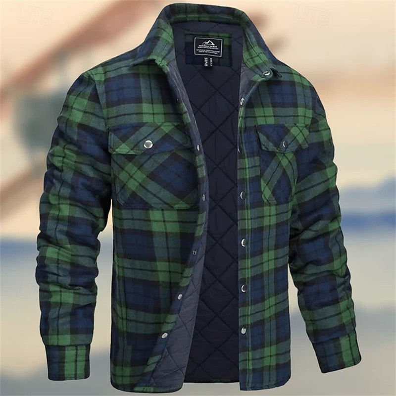 Wilder | Insulated Plaid Shirt Jacket