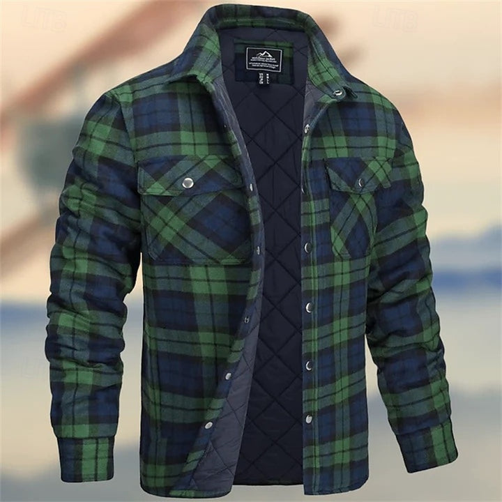Wilder | Insulated Plaid Shirt Jacket