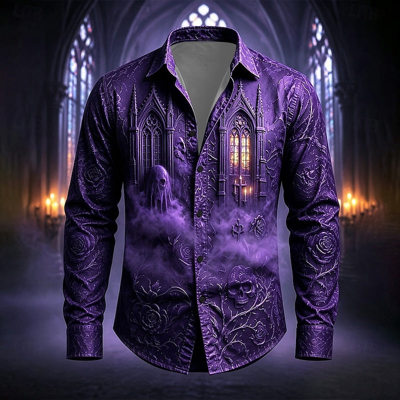 Roland | Gothic Cathedral Halloween Shirt