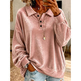 Cassidy | Relaxed Collared Pullover Top