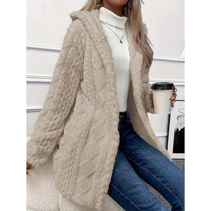 Carolyn | Textured Hooded Jacket