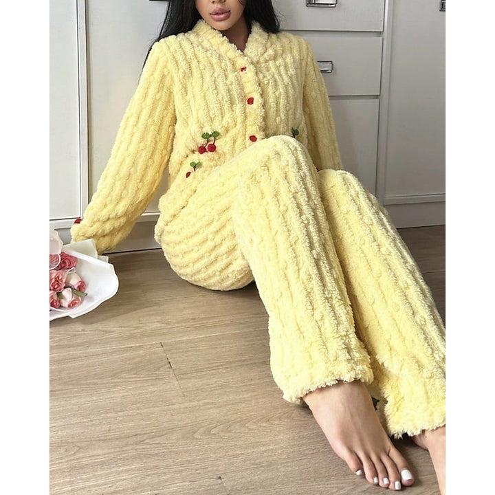 Elsie | Cozy Textured Lounge Two-Piece Set