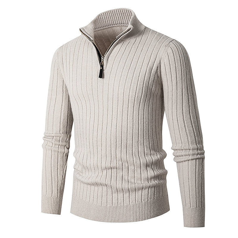 Lawson | Quarter-Zip Ribbed Sweater