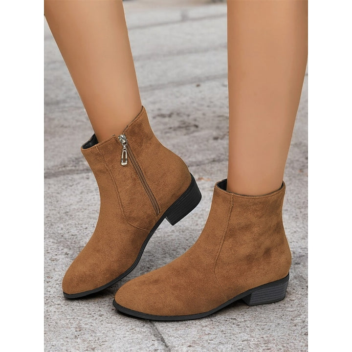 Tessa | Sleek Side-Zip Ankle Boots