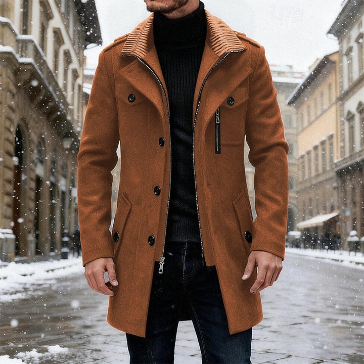 Wallace | Tailored Longline Overcoat