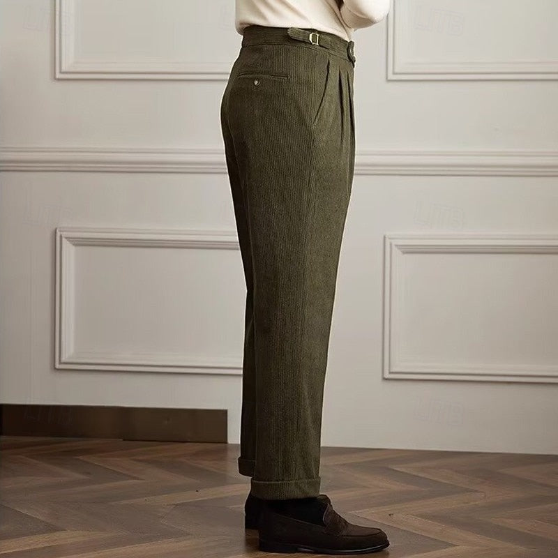 Ellington | Pleated Gurkha Trousers