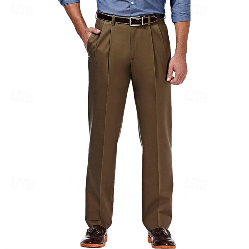 Baxter | Tailored Straight-Leg Trousers
