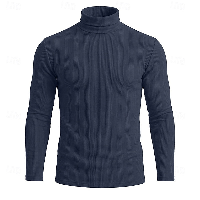 Julius | Refined Ribbed Turtleneck