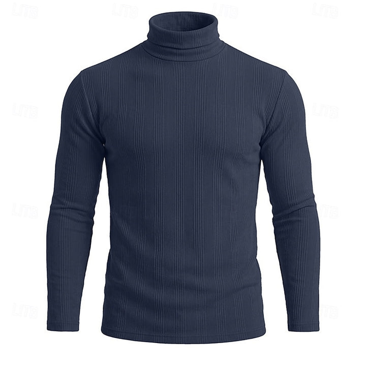 Julius | Refined Ribbed Turtleneck