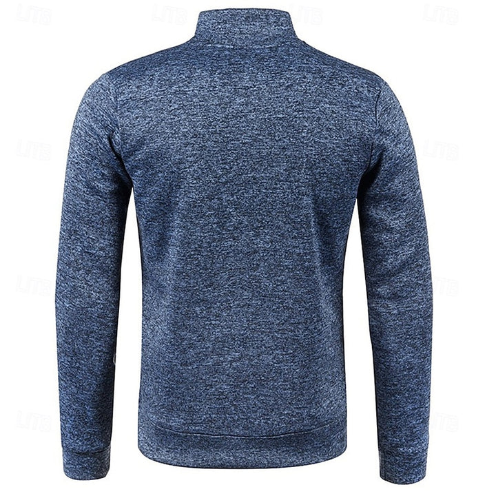 Hartley | Quarter-Zip Long Sleeve Polo Shirt