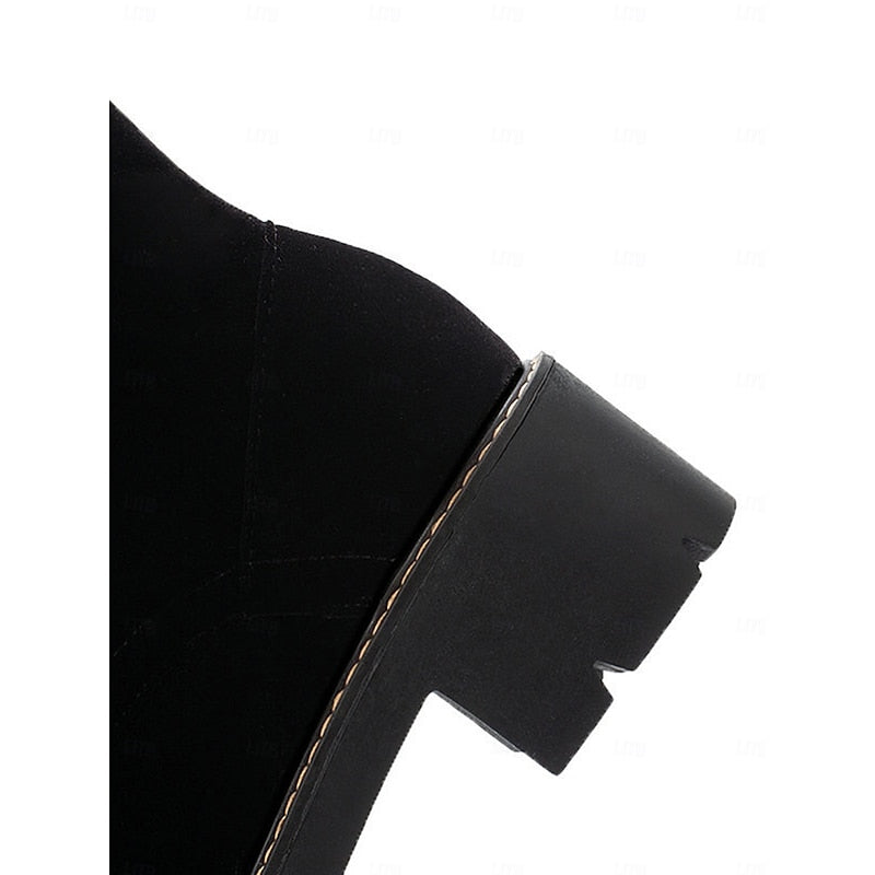 Matilda | Fur-Trimmed Lace-Up Winter Boots