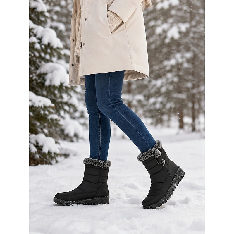 Coralie | Cozy Faux-Fur Winter Boots