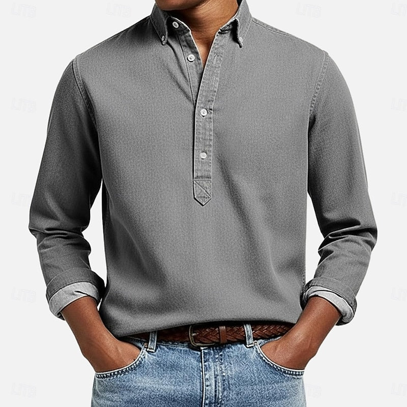 Blake | Classic Popover Shirt