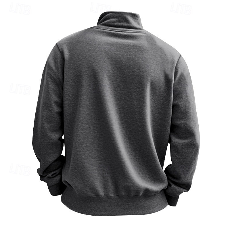 Sebastian | Refined Quarter-Zip Sweatshirt