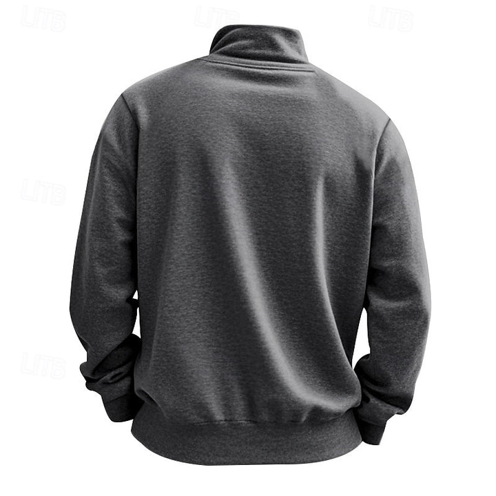 Sebastian | Refined Quarter-Zip Sweatshirt