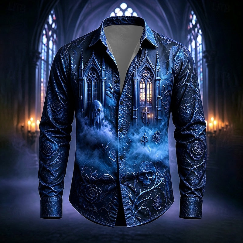 Roland | Gothic Cathedral Halloween Shirt