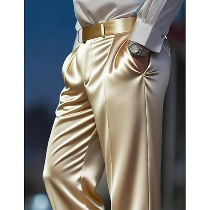 Sterling | Smooth Straight-Leg Dress Trousers