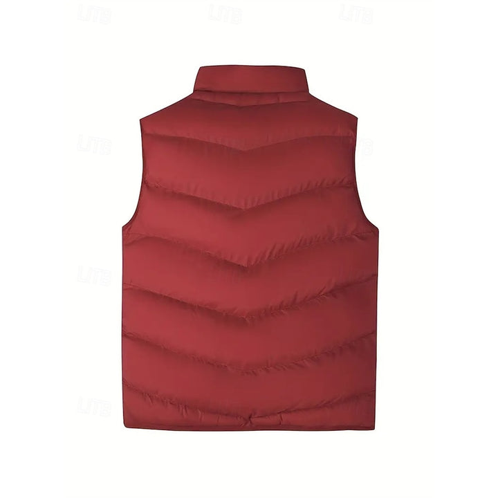 Trevor | Quilted Stand-Collar Vest