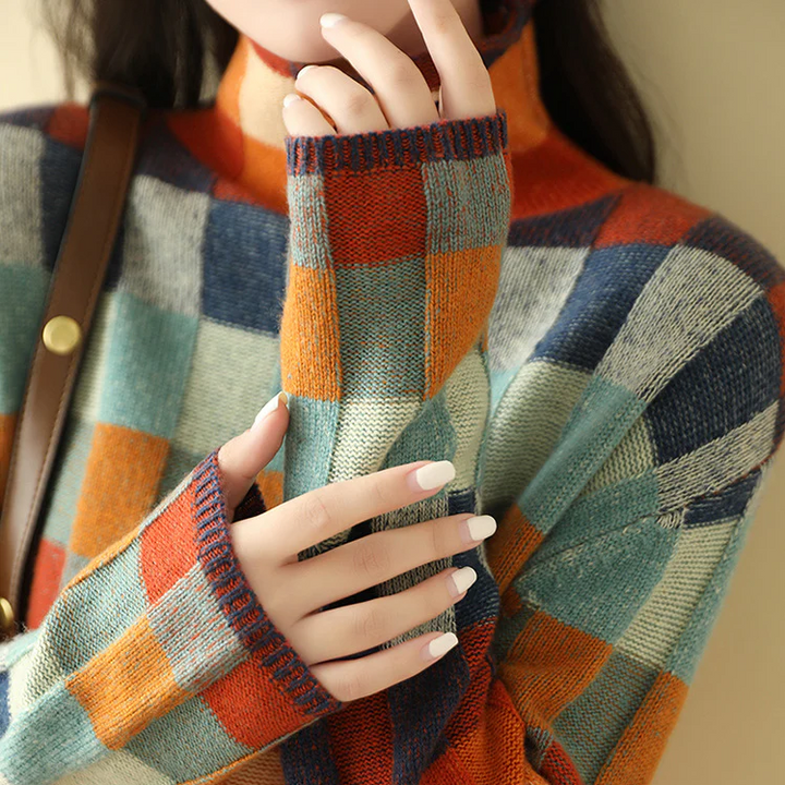 Madison | Elegant & Colorful Turtleneck Sweater