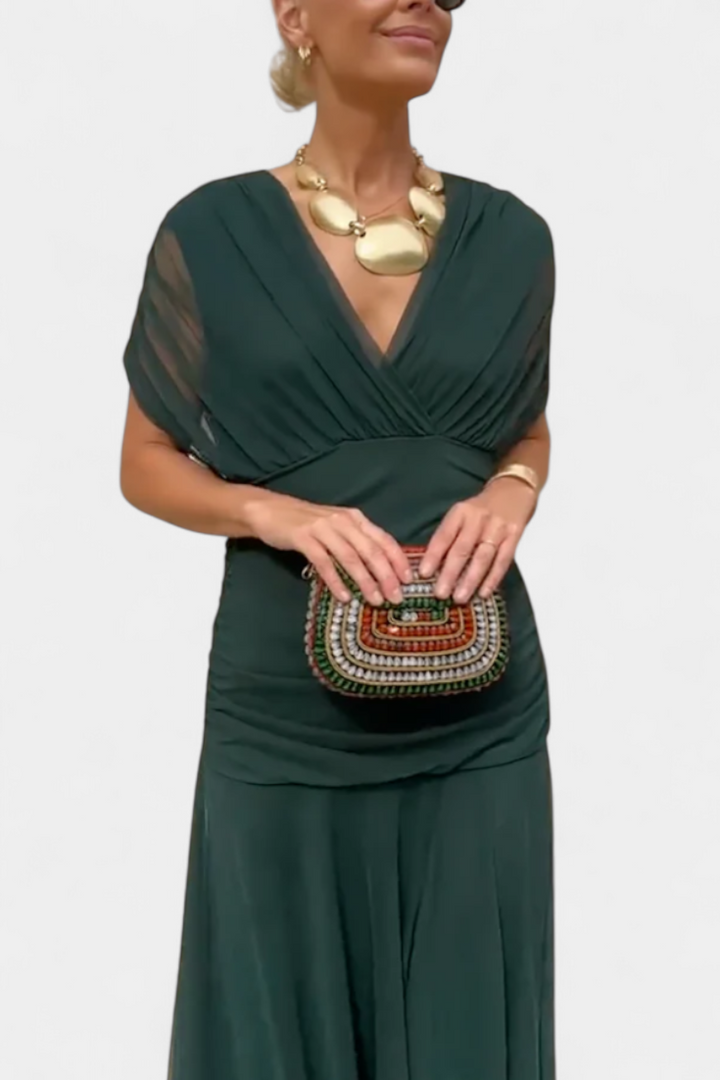 Victoria | Elegant Off Shoulder Dress