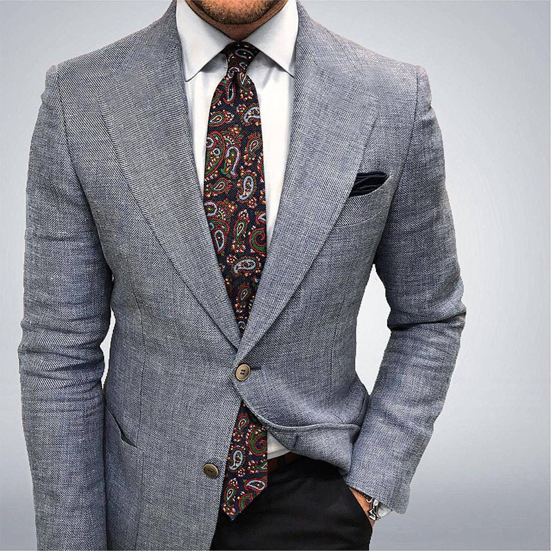 Vaughn | Refined Textured Tailored Blazer