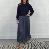 Angel | Elegant Knit Top Maxi Dress