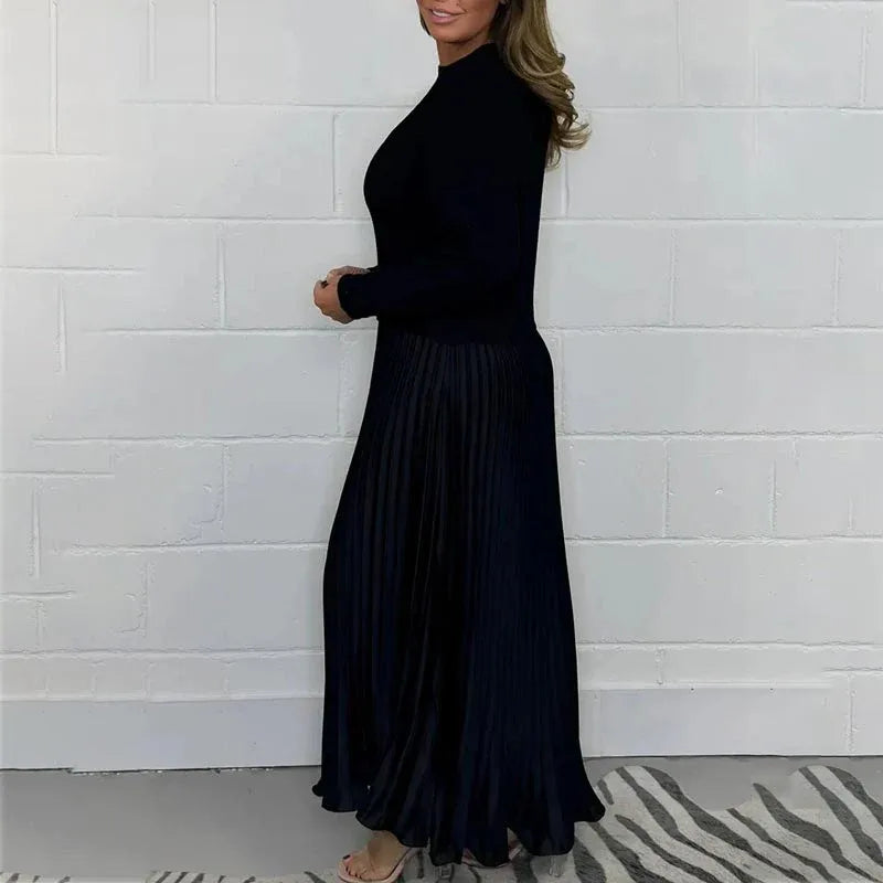 Angel | Elegant Knit Top Maxi Dress