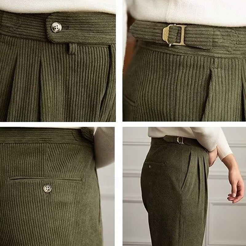 Ellington | Pleated Gurkha Trousers