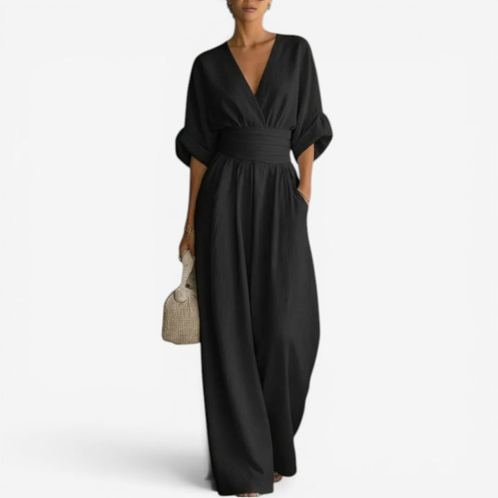 Meredith | Elegant Wide-Leg Jumpsuit