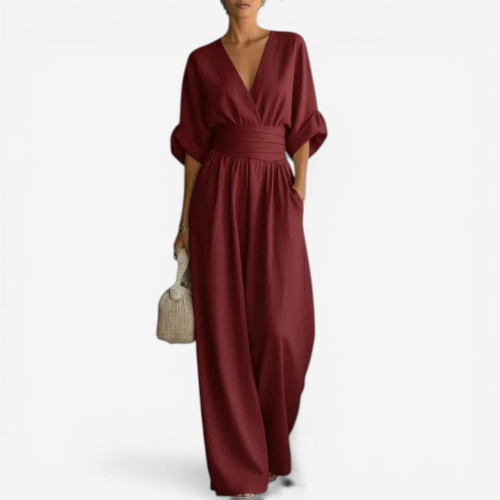 Meredith | Elegant Wide-Leg Jumpsuit