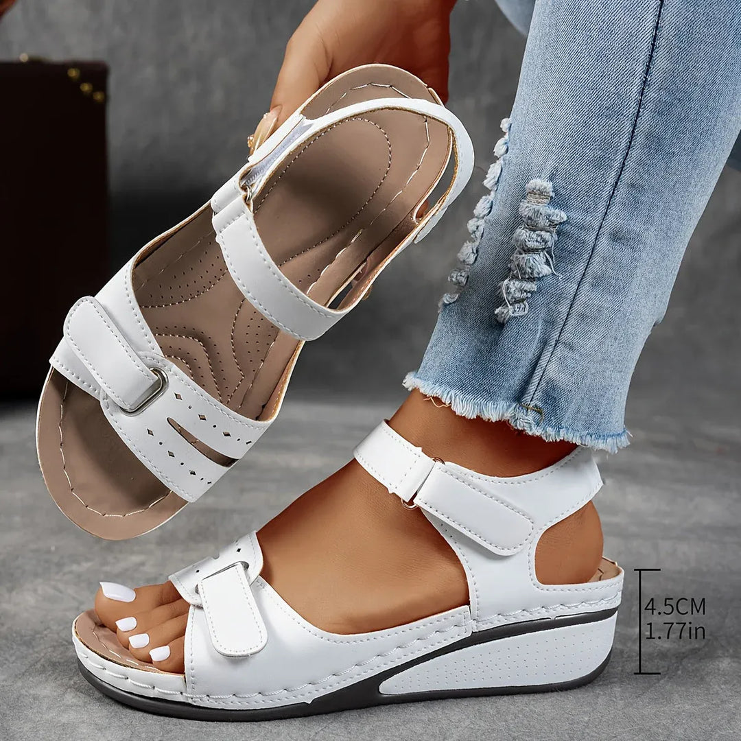 Clara | Elegant Supportive Platform Sandals