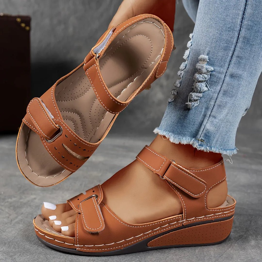 Clara | Elegant Supportive Platform Sandals
