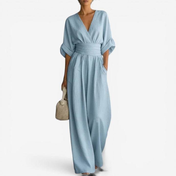 Meredith | Elegant Wide-Leg Jumpsuit