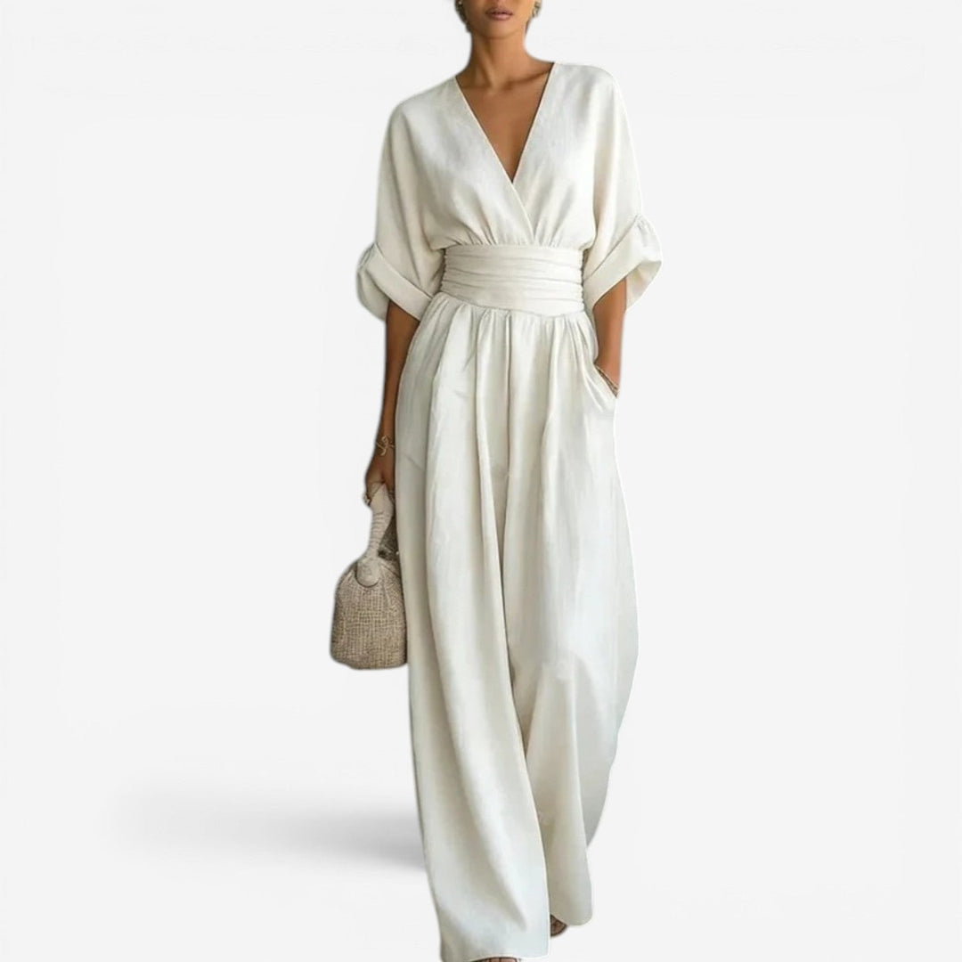 Meredith | Elegant Wide-Leg Jumpsuit