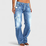 Delaney | Relaxed Wide Leg Everyday Jeans