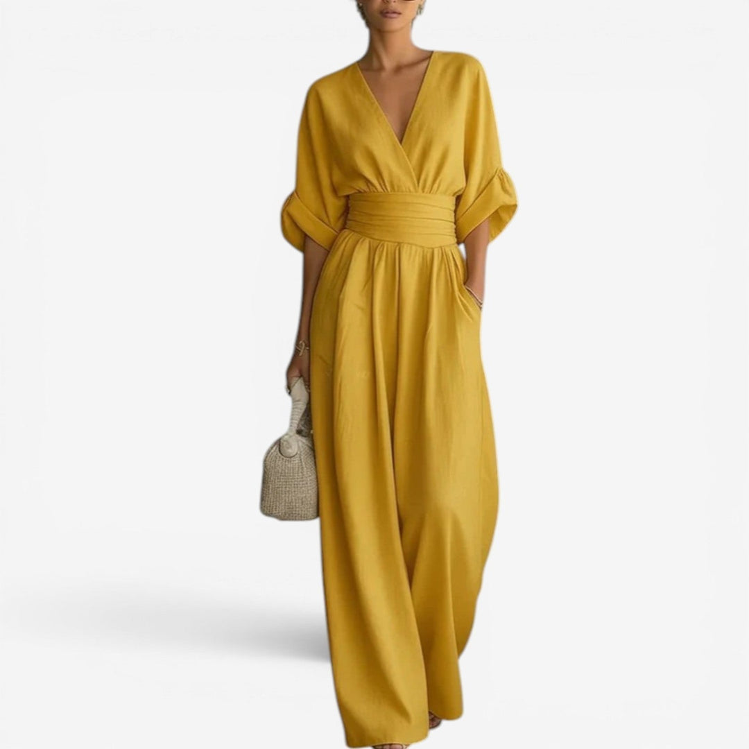 Genevieve | Flowing Wide-Leg Jumpsuit
