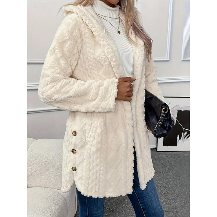 Carolyn | Textured Hooded Jacket
