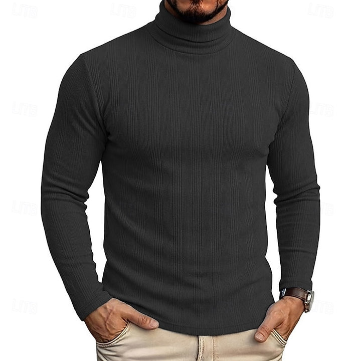 Julius | Refined Ribbed Turtleneck