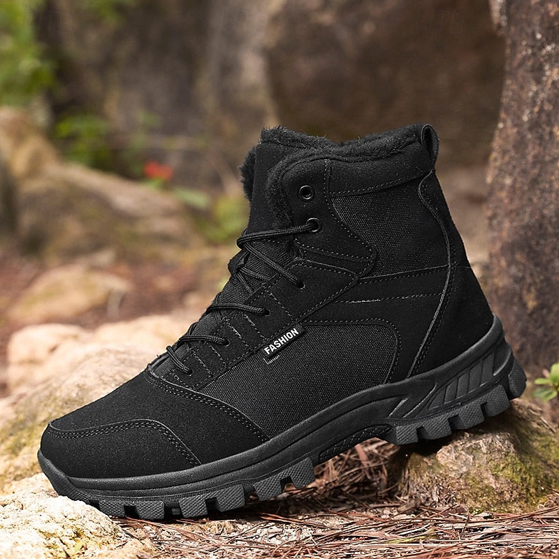 Garrett | Rugged Fur-Lined Boots