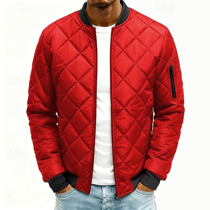 Garrick | Quilted Bomber Jacket