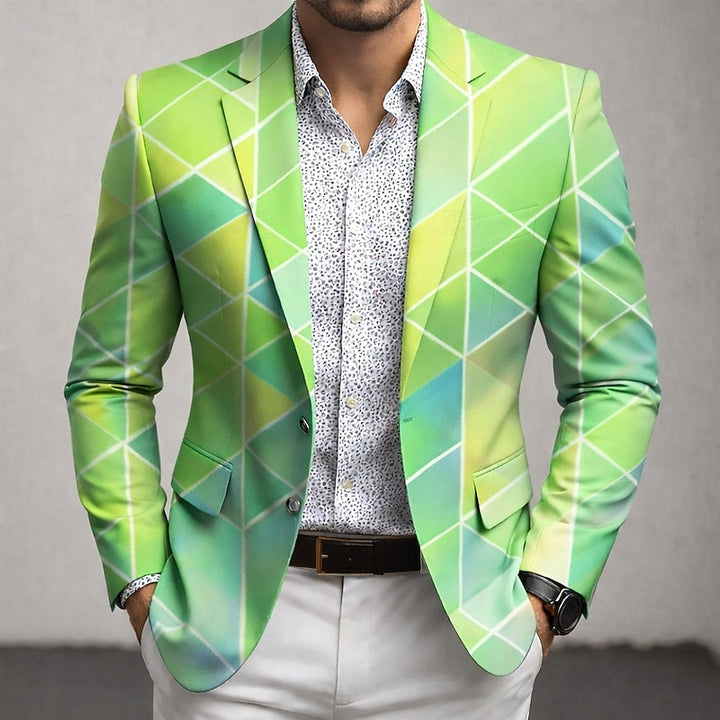 Xavier | Geometric Statement Blazer