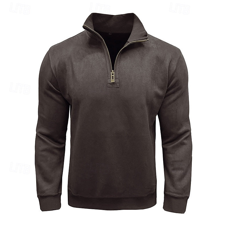 Raymond | Half-Zip Stand-Collar Sweatshirt