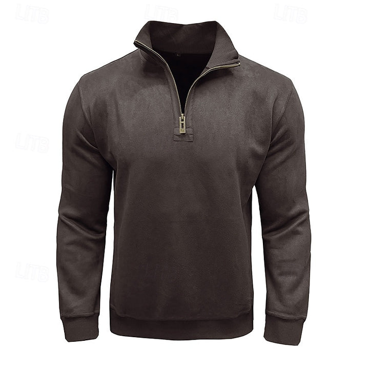 Raymond | Half-Zip Stand-Collar Sweatshirt