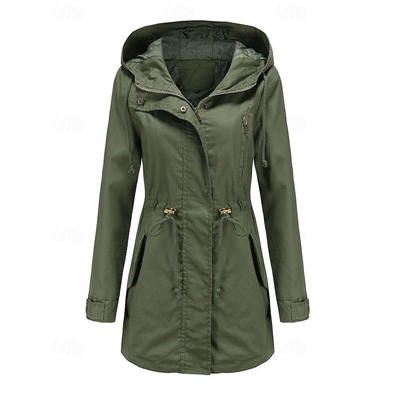 Nadia | Hooded Utility Coat
